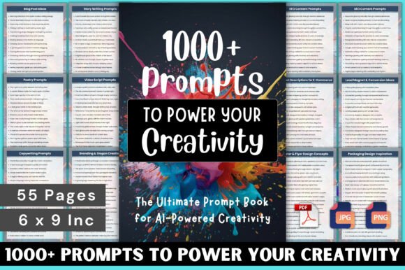 🎨1000 Prompts to Power Your Creativity