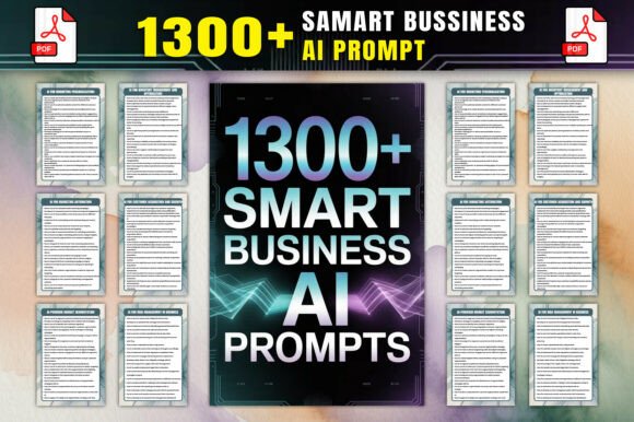 🚀 1300 Smart Business AI Prompts: A Practical Resource for Strategic Thinking