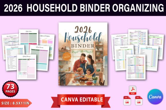2026 Household Binder Organizing