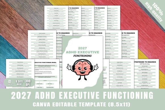 2027 ADHD Executive Functioning: A Practical Guide for Creators and Self-Advocates