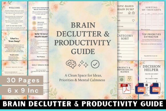 🧠 Brain Declutter Productivity Guide: Your Practical Path to Calm Focus and Sustainable Productivity