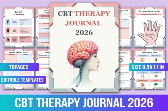 CBT Therapy Journal 2026: A Practical Tool for Consistent Mental Wellness Planning