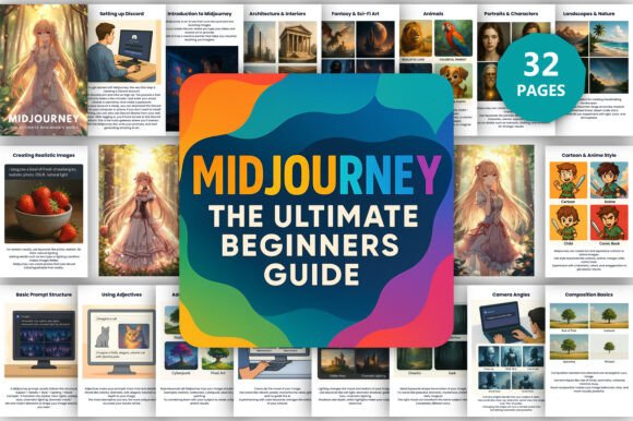 🎨 Midjourney The Ultimate Beginner’s Guide – Create Stunning AI Art from Prompts