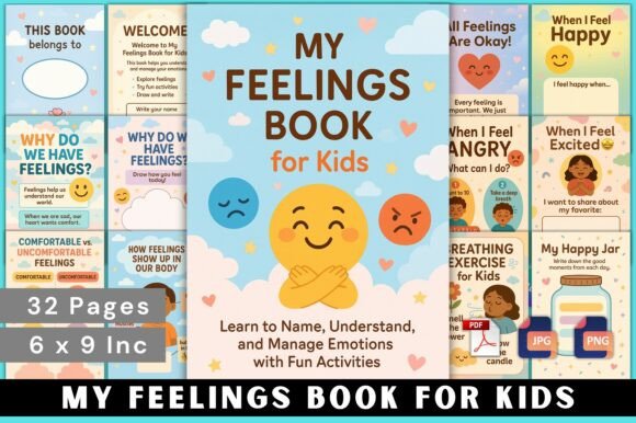 My Feelings Book for Kids: A Playful, Powerful Tool for Emotional Growth