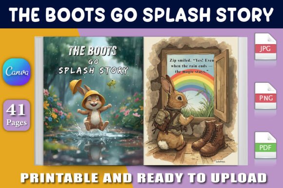The Boots Go Splash Story: A Rainy-Day Wonder for Little Learners
