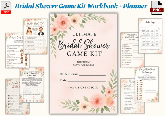 The Ultimate Bridal Shower Game Kit Planner