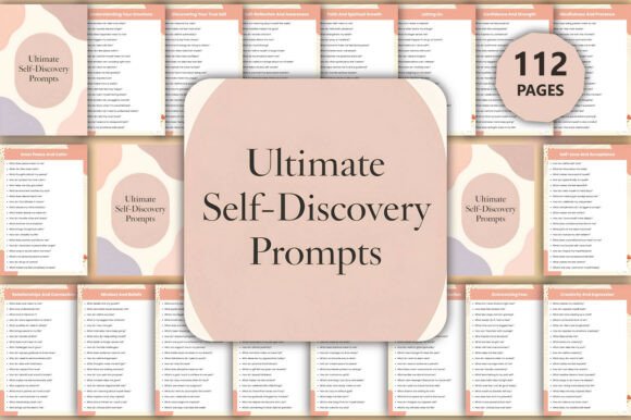 The Ultimate Self-Discovery Prompts Book: A Practical Guide for Intentional Inner Work