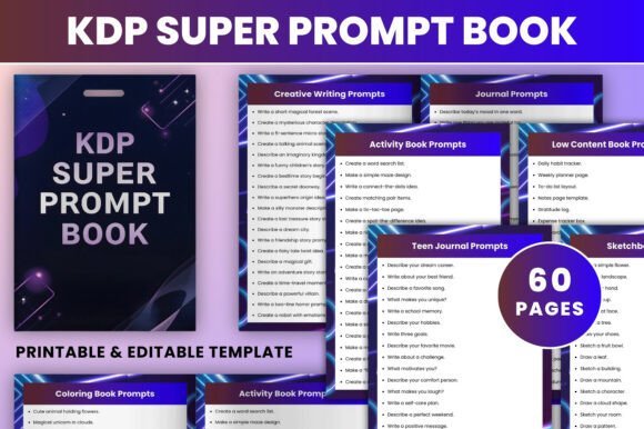 Unlock Creative & Commercial Potential with the KDP Super Prompt Book