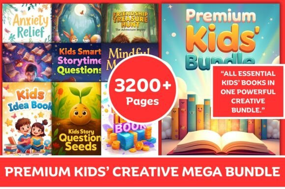 Unlock Your Child’s Creative Potential with the Premium Kids’ Creative Mega Bundle